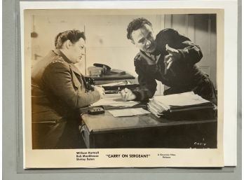 Carry On Sargeant Kenneth Connor And Hattie Jacques Press Photo