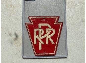 Vintage Miniature Tin Sign RPR Railroad