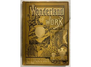 Antique Book Wonderland Of Work C.L. Mateaux