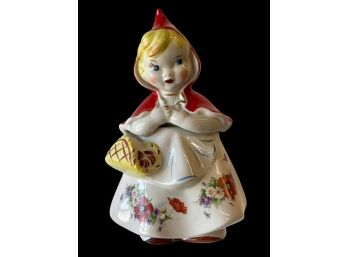 Little Red Riding Hood Antique Hull Cookie Jar
