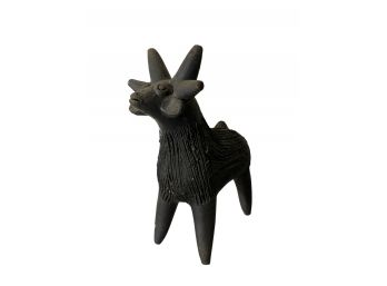 Clay Goat Vessel