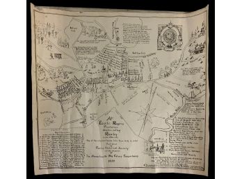 Vintage/Antique Map Of Rowley, Massachusetts