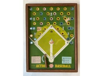 Pressman Vintage Metal Action Baseball Game