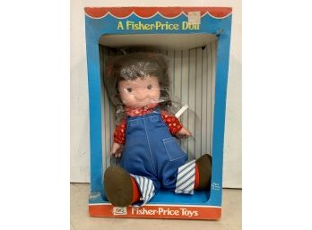 Vintage 70s Fisher Price Toy Doll Audrey