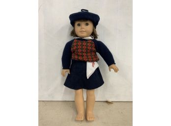 American Girl Doll With Molly Outfit