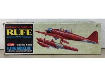 Nakajima A6m2-n Flying Model Kit Japanese WW2 Float Plane Rufe Kit 507