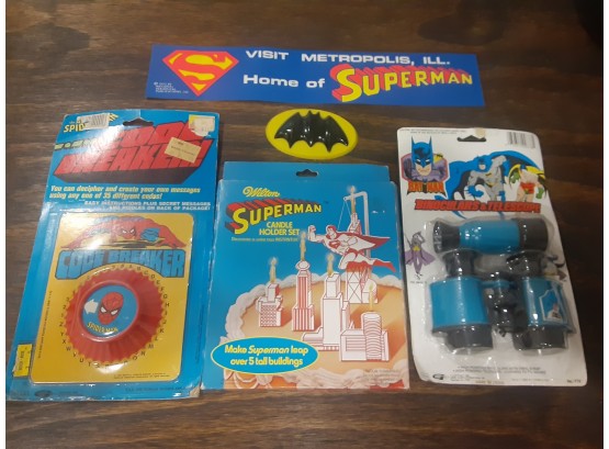 Vintage Super Hero Lot