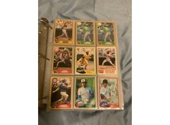 Baseball Card Lot Including Bonds And McGwire Rookies