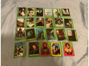 Vintage The Hulk Trading Cards
