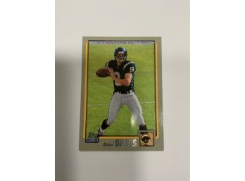 Drew Brees Topps Rookie Card