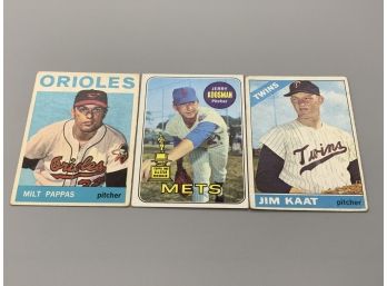 Vintage Baseball Card Lot 3 Including Jerry Koosman All Star Rookie