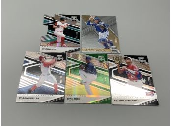 2020 Elite Extra Edition Low #d Rookie Cards