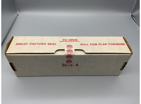 1989 Factory Sealed Fleer Baseball Complete Set