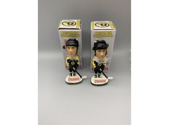 2 Matt Hunwick Providence Bruins Mini Bobble Heads