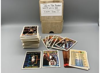 1993-94 Topps Series 2 Basketball Almost Complete Set