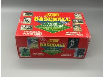 1992 Score Baseball Complete Factory Sealed Set