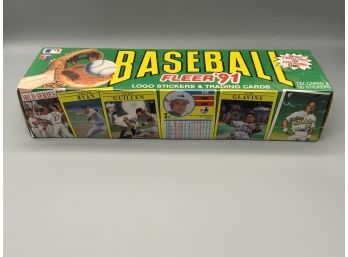 1991 Fleer Baseball Factory Sealed Complete Set