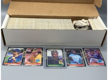 1987 Donruss Baseball Complete Set With Bonds, McGwire And Jackson Rookies