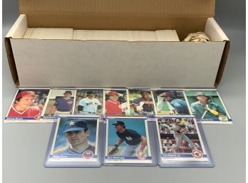 1984 Fleer Baseball Complete Set With Don Mattingly Rookie Card
