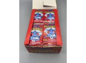 1988 Score Baseball Wax Box With 36 Unopened Packs