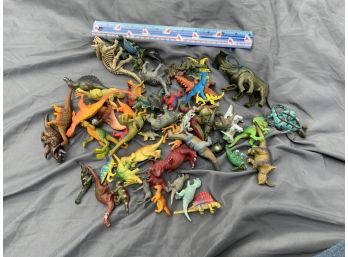 Large Toy Dinosaur Lot