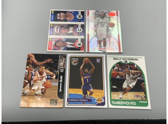 Rookie Cards Of Russell, Szczerbiak, Lue, Kittles/camby And Brown /299