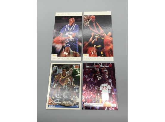 Rookie Cards Of Anfernee Hardaway, Alonzo Mourning And Chris Webber