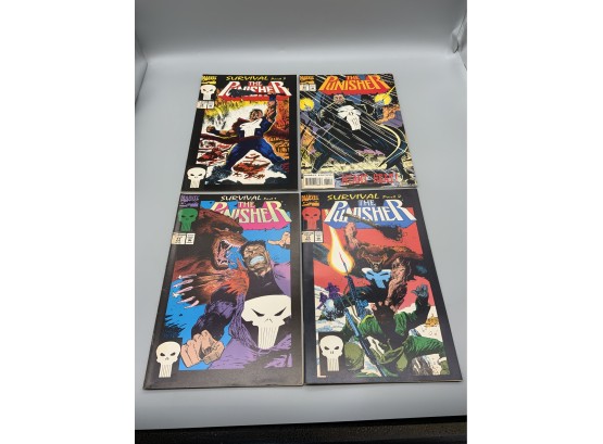 The Punisher 77-79 And 89Marvel Comics Comic Books