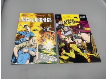 Days Of Darkness #1 And Michael Mauser Private Eye #1 Apple Comics Comic Books