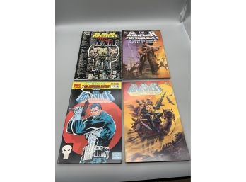 The Punisher Empty Quartlet, Movie Special, Invades Books And 1992 Annual Marvel Comics Comic Books