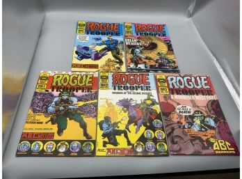 Rogue Trooper 1-5 Quality Comics Comic Books