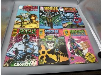 Rogue Trooper 7-9 And 11-13 Quality Comics Comic Books