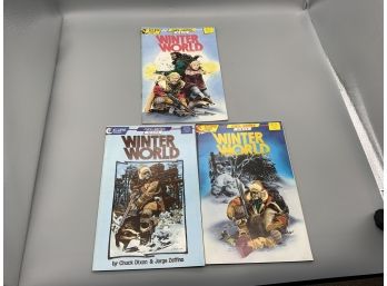 Winter World Mini Series 1-3 Eclipse Comics Comic Books