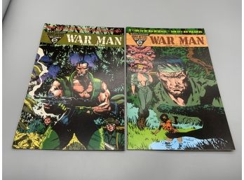 War Man 1-2 Epic Comics Comic Books