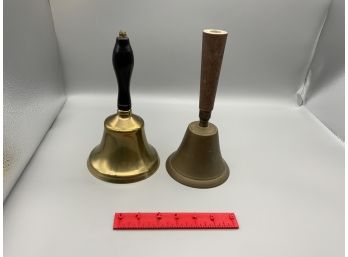 2 Vintage Metal Bells