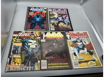 The Punisher Mixed Lot Marvel Comics Comic Books