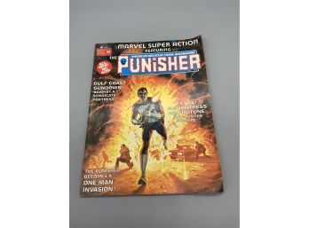Marvel Super Action Featuring The Punisher 1976 Comic Book