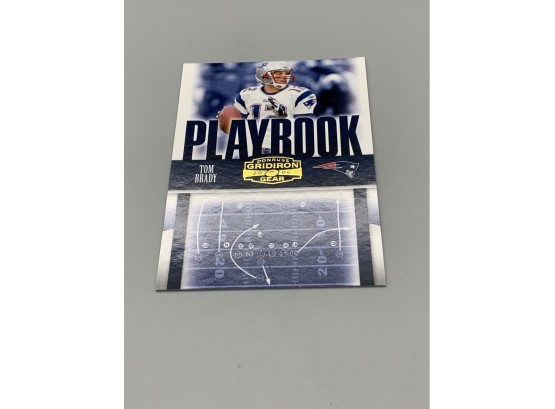 Tom Brady 2006 Gridiron Gear Playbook /500