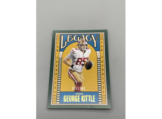 George Kittle 2019 Legacy Fan Favorites Green /100