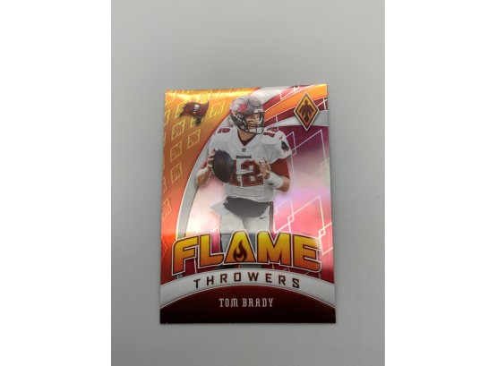 Tom Brady 2020 Phoenix Flame Throwers Red /299