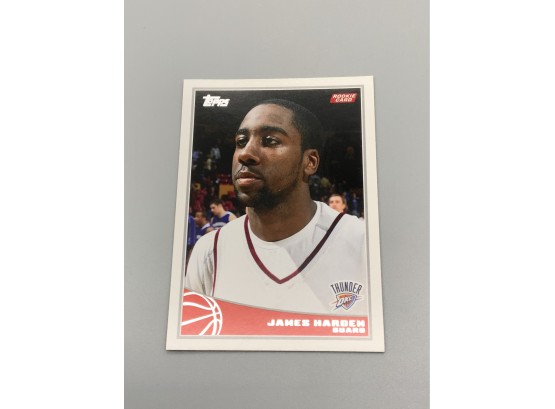 James Harden Topps Rookie Card