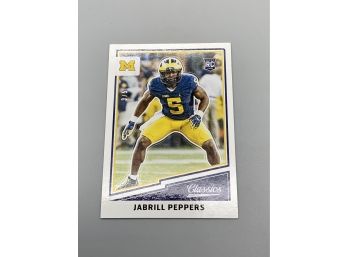 Jabrill Peppers 2017 Classics SSP Rookie Card /5