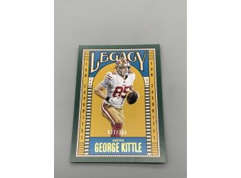 George Kittle 2019 Legacy Fan Favorites Green /100