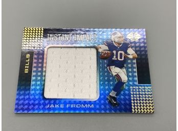Jake Fromm 2020 Illusions Instant Impact Rookie Jersey Card