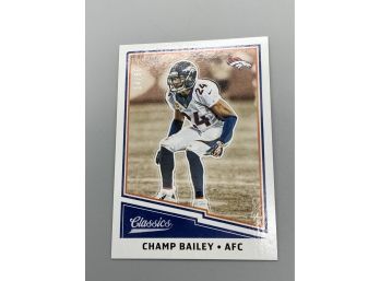 Champ Bailey 2017 Classics Blank Back /50