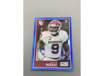 Kenneth Murray 2020 Score Artists Proof Rookie Card /35