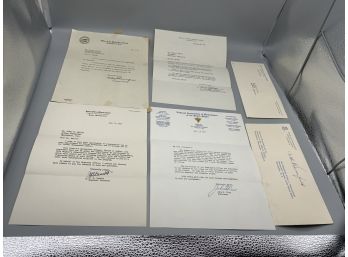 1950s Letters From The US Postmaster General, Director, Regional Director And  President
