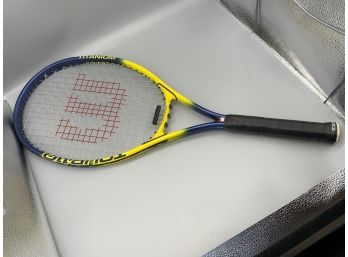 Wilson Tour 110 Titanium Soft Shock Power Bridge Tennis Racket