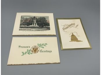Vintage Christmas Cards From Prescott And Dorothy Bush