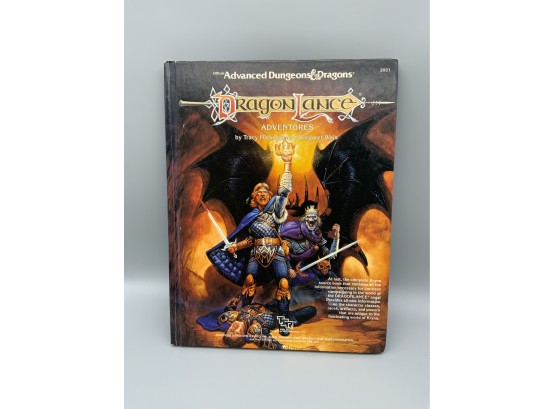 Vintage 1987 Advanced Dungeons & Dragons Dragon Lance Adventures Book 2021